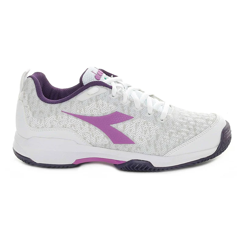 Diadora S.Shot Clay Donna Bianco Lilla 39