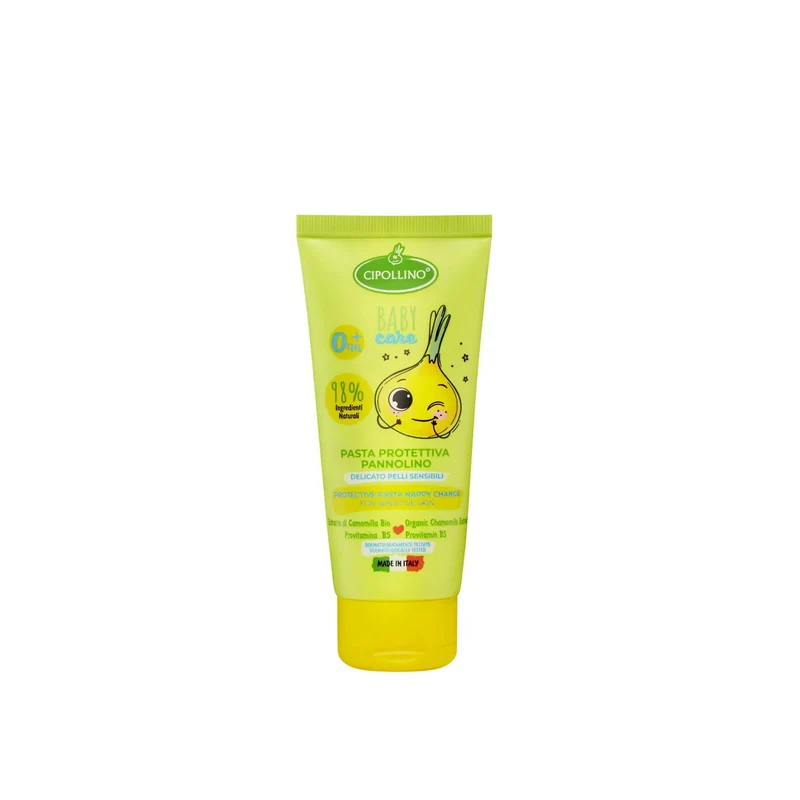 Cipollino, Protective Pasta, Protecting, Day & Night, Cream, Nappy Area, 100 ml