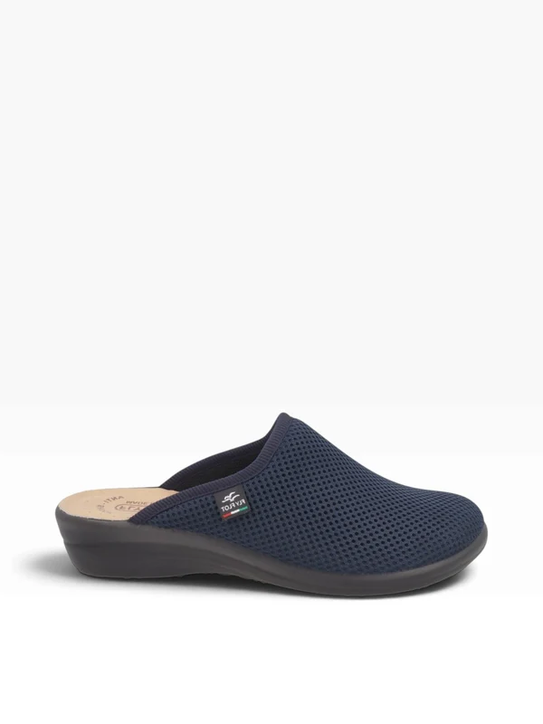 FLY FLOT Pantofola Donna - T4 368 FE Blu 35