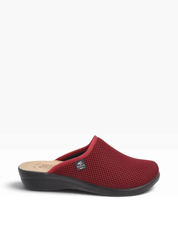 FLY FLOT Pantofola Donna - T4 368 FE Rosso 37