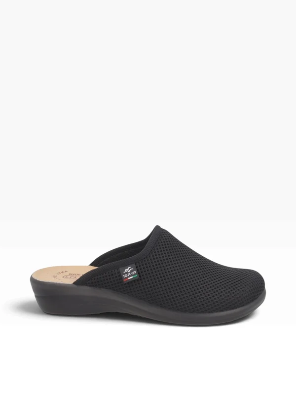 FLY FLOT Pantofola Donna - T4 368 FE Nero 38