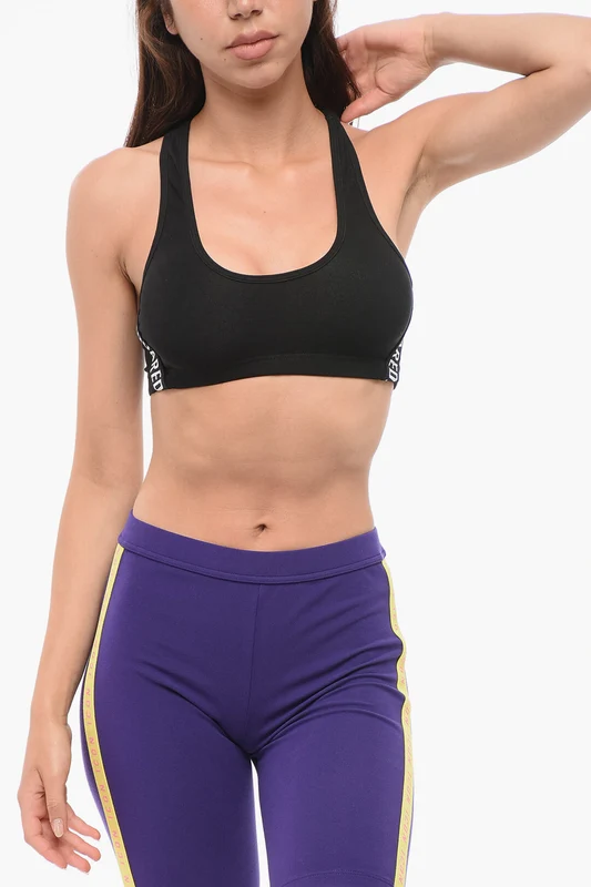 1500~Cotton Sports Bra With Side Logo III