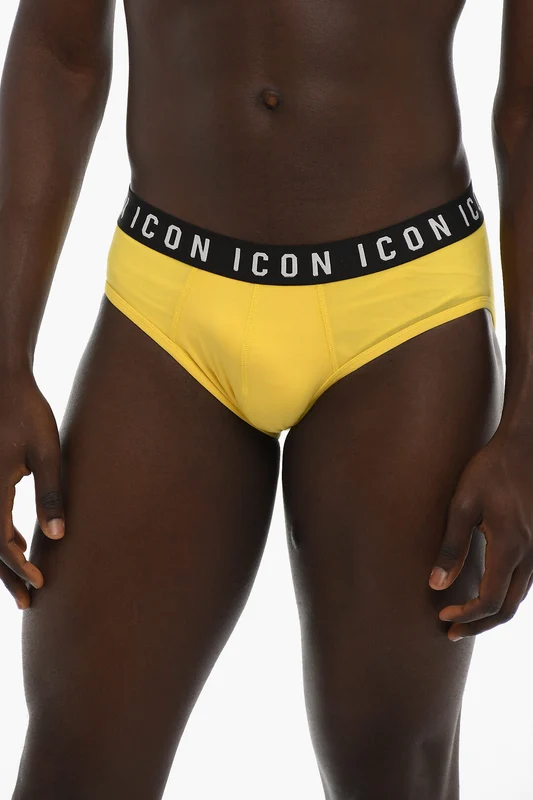 3000~Briefs With Logo Waistband Xxl