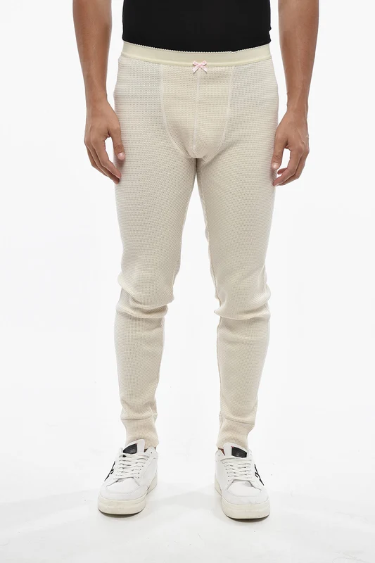 0405~Leggings JOHN A Honeycomb Pattern L