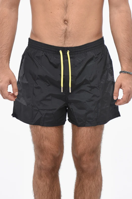 1500~PAC-MAN X D2 Nylon Boxer Swim Shorts with Print 44