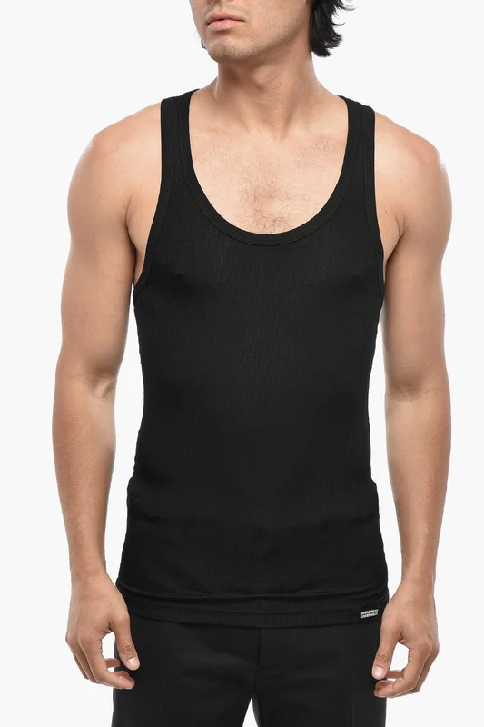 1500~Ribbed Tank Top S