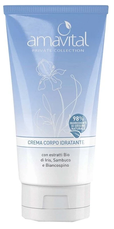Amavital private collection crema corpo idratante iris&sambuco 150 ml