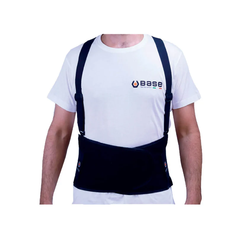 Base Back Support Belt Black / XXL