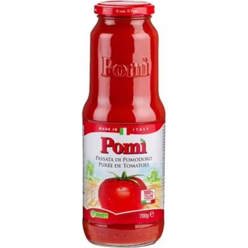 Salsa de tomate Pomi en botella 700 grs