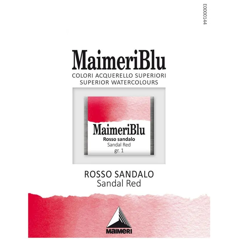 Aquarela Maimeri Blu Pastilha Gr.1 263 Sandal Red 1,5ml