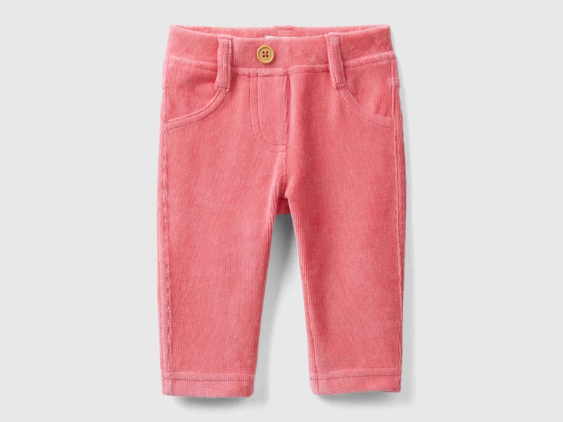 Pantaloni in ciniglia stretch 74