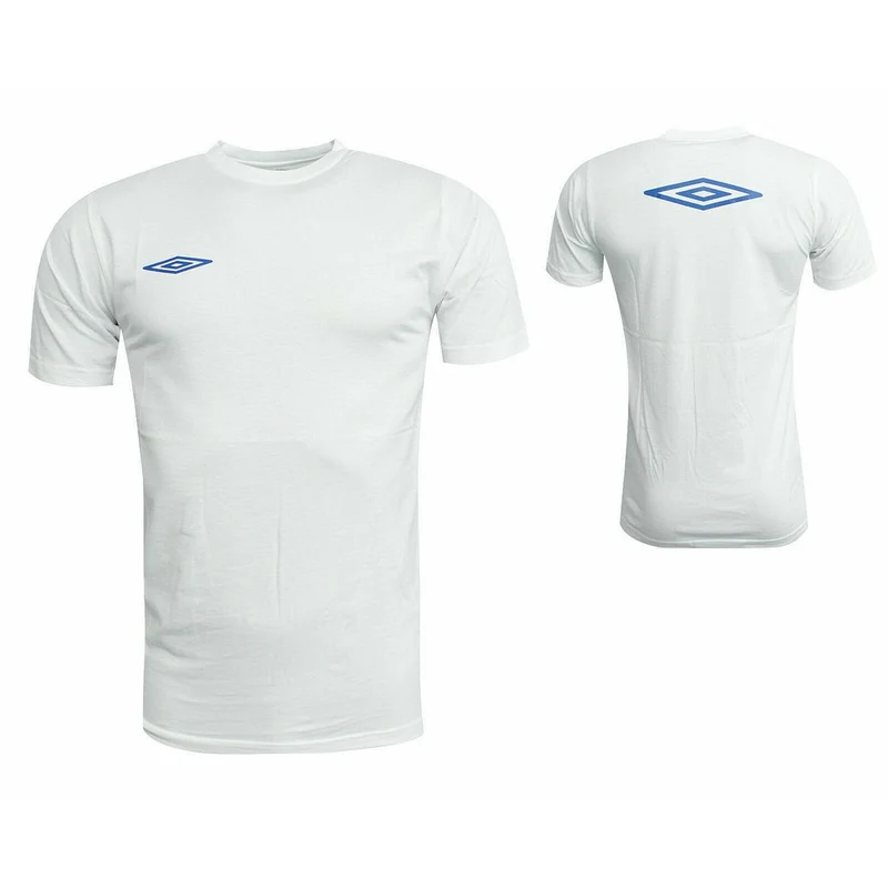 Umbro Plain Mens White T-Shirt L