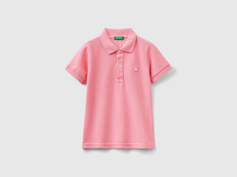 Polo manica corta in cotone biologico 82