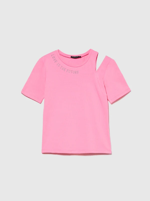 T-shirt con cut-out S