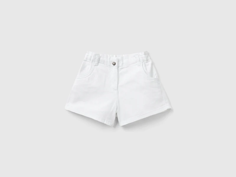 Shorts paperbag in cotone stretch 90