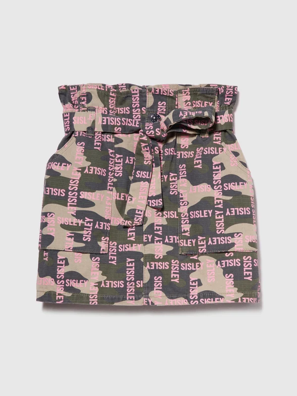 Gonna camouflage logata XL