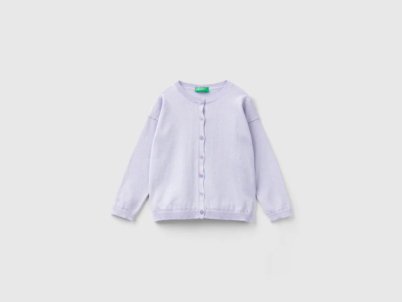 Cardigan con bottoni glitter 98