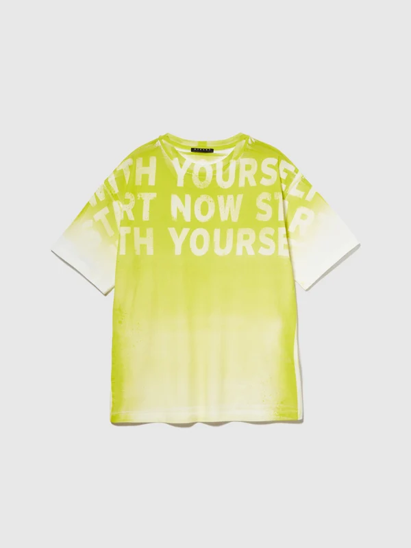 T-shirt effetto sfumato XS
