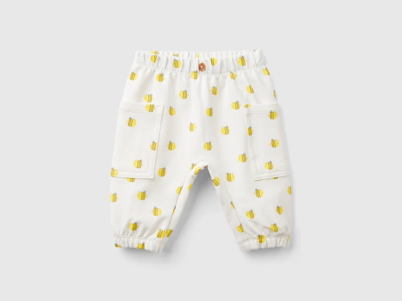 Pantaloni in felpa con stampa 74