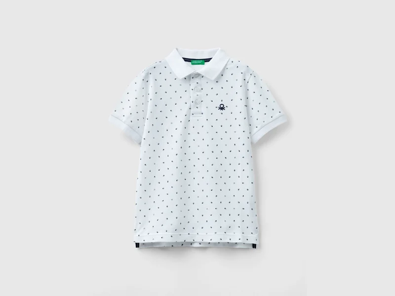 Polo micro fantasia slim fit KL