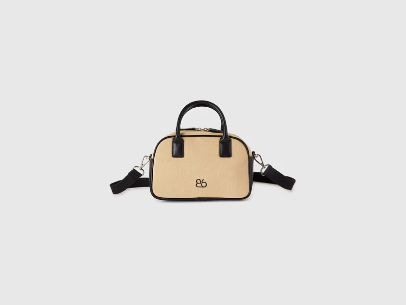 Borsa a tracolla in cotone OS