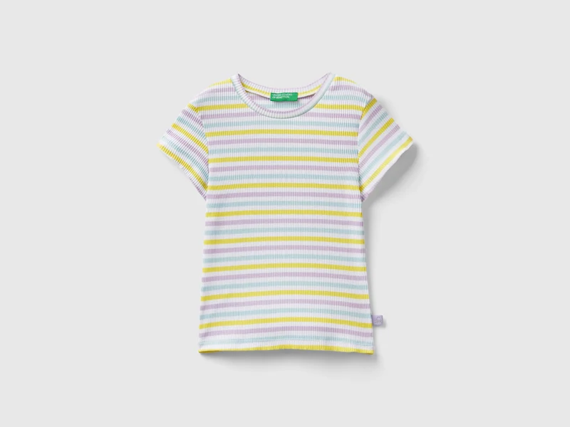 Maglietta slim fit a righe XS