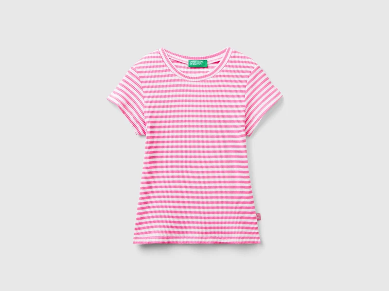 Maglietta slim fit a righe 98