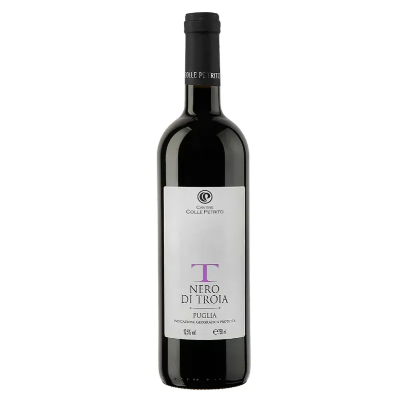 Vinho Italiano Colle Petrito Nero di Troia Tinto 750ml