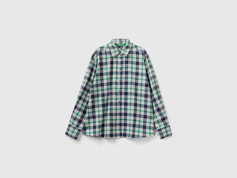 Camicia tartan boxy fit S