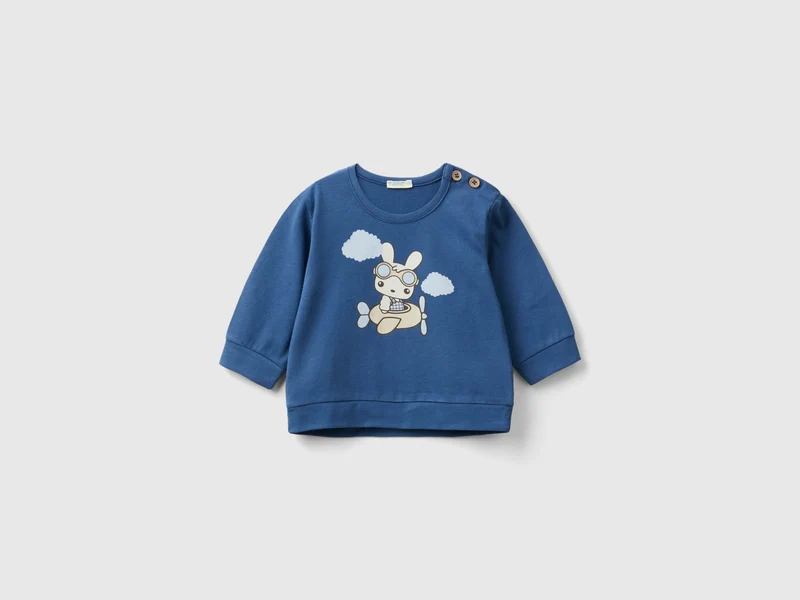 Calda t-shirt con stampa coniglietto 56