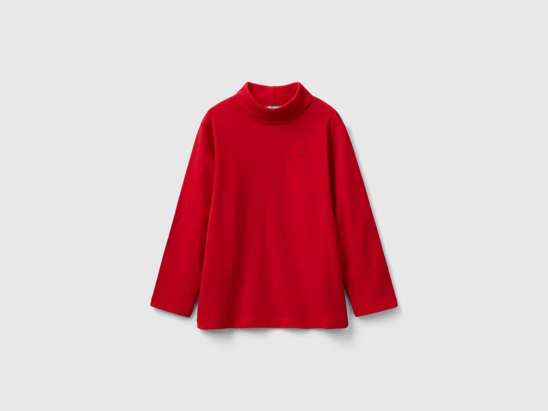 T-shirt lupetto in caldo cotone bio 82