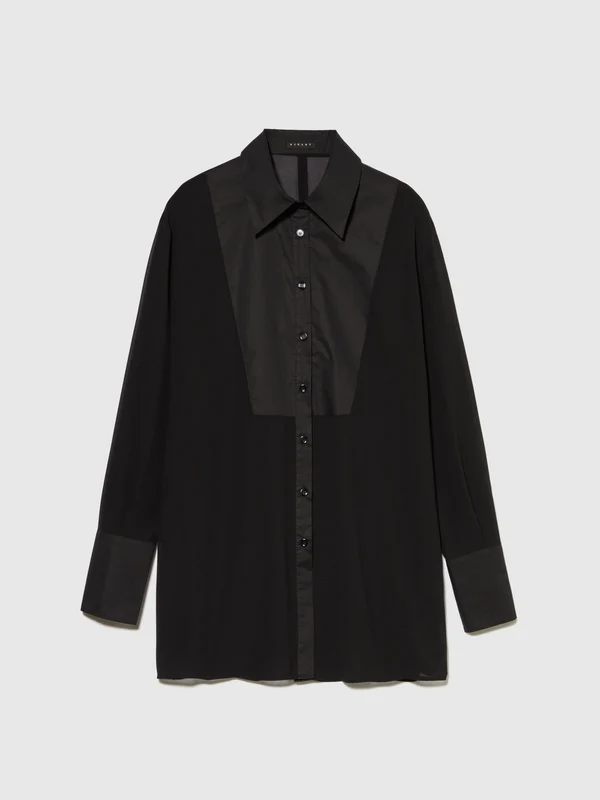 Camicia lunga in chiffon L