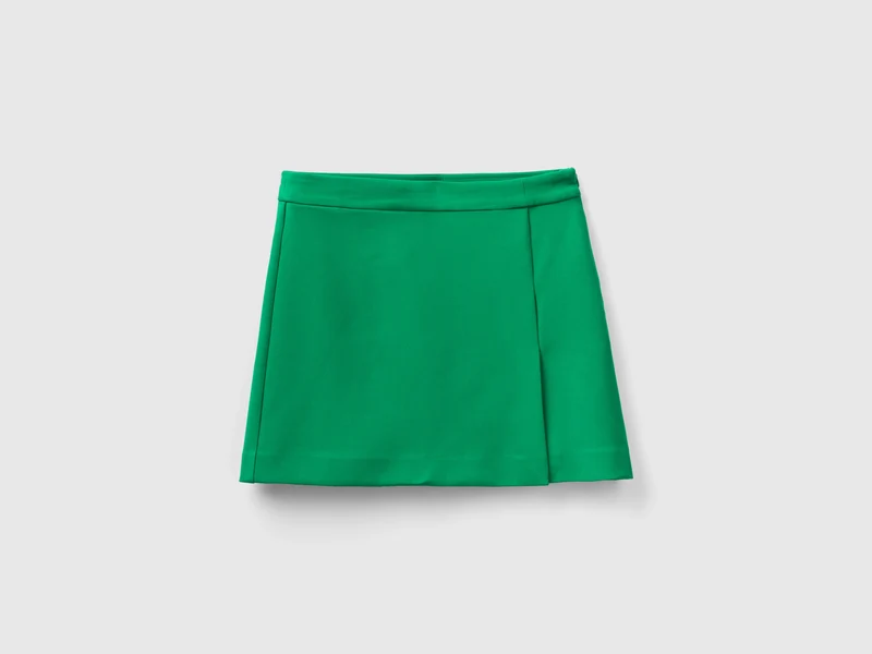 Minigonna con zip laterale 40