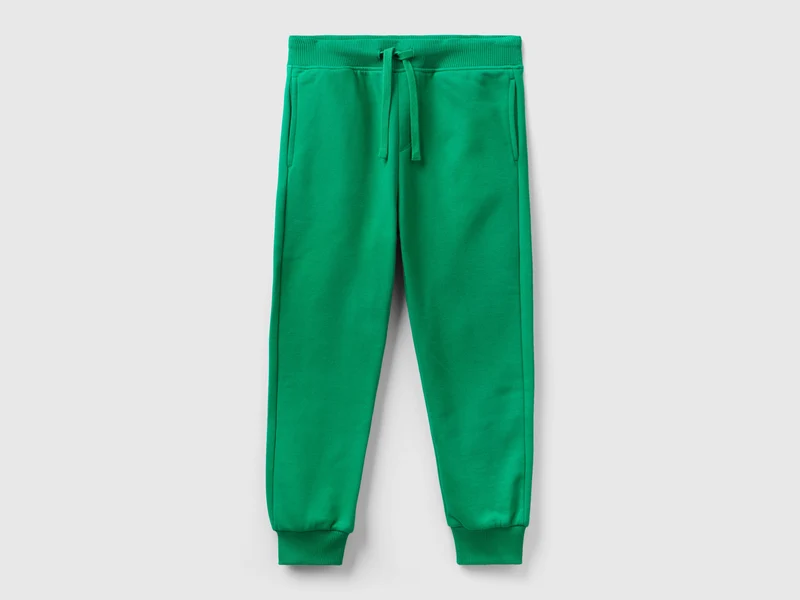 Pantaloni in calda felpa con stampa S
