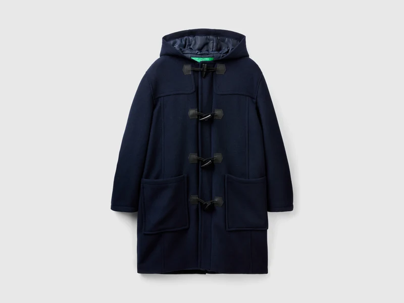 Cappotto Montgomery in misto lana S