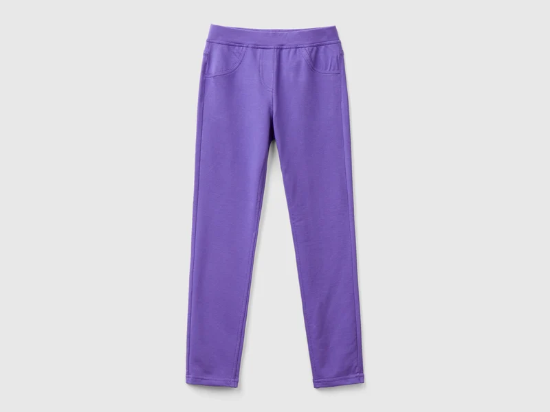 Jeggings in felpa stretch S