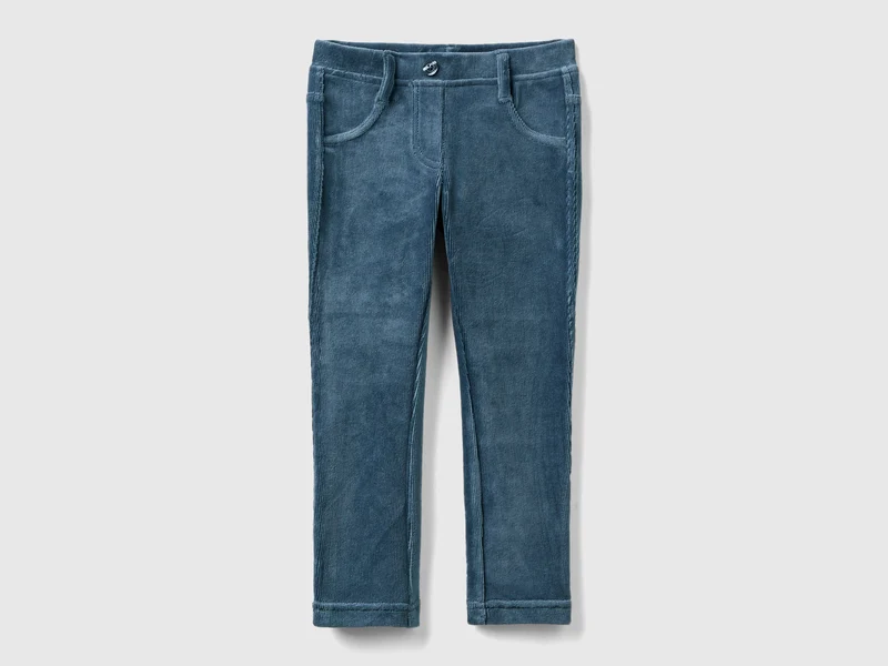 Pantaloni in ciniglia a costine 90