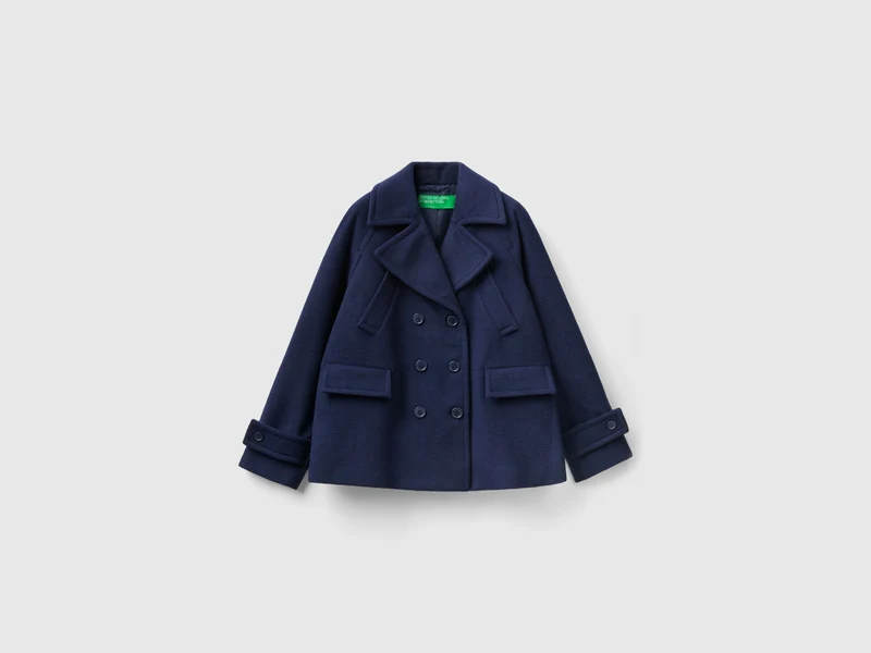 Cappotto corto doppiopetto XS