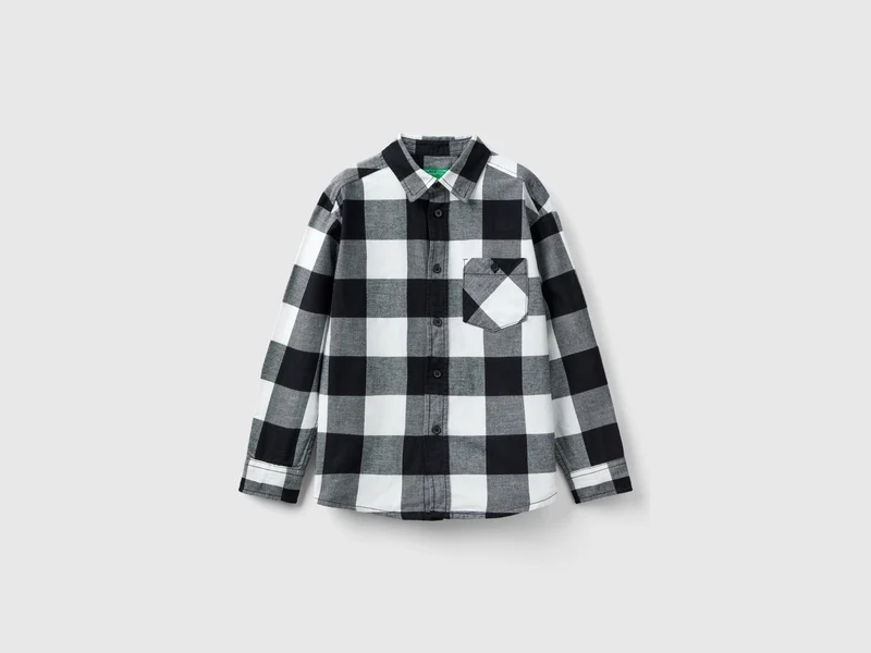 Camicia scozzese 100% cotone S