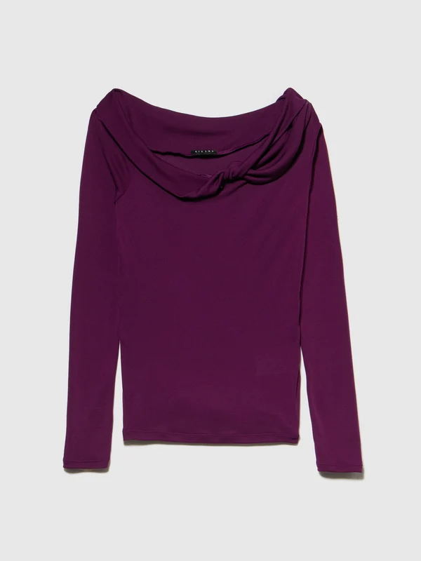 T-shirt con spalla scoperta S