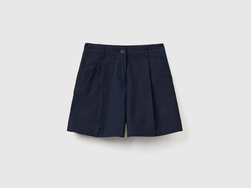 Shorts in cotone elasticizzato 46