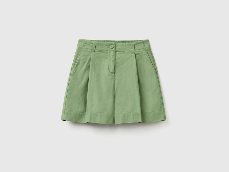 Shorts in cotone elasticizzato 42