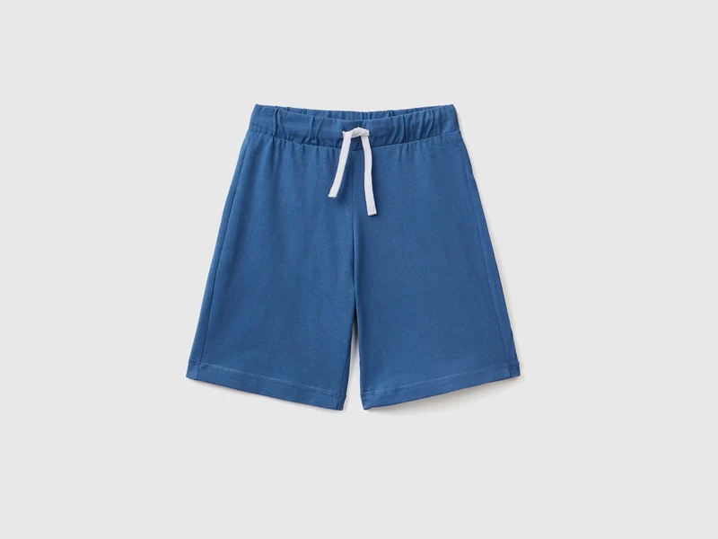 Pantaloni corti in puro cotone L
