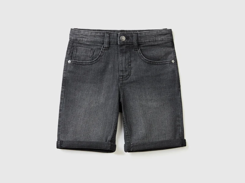 Bermuda slim fit in denim EL