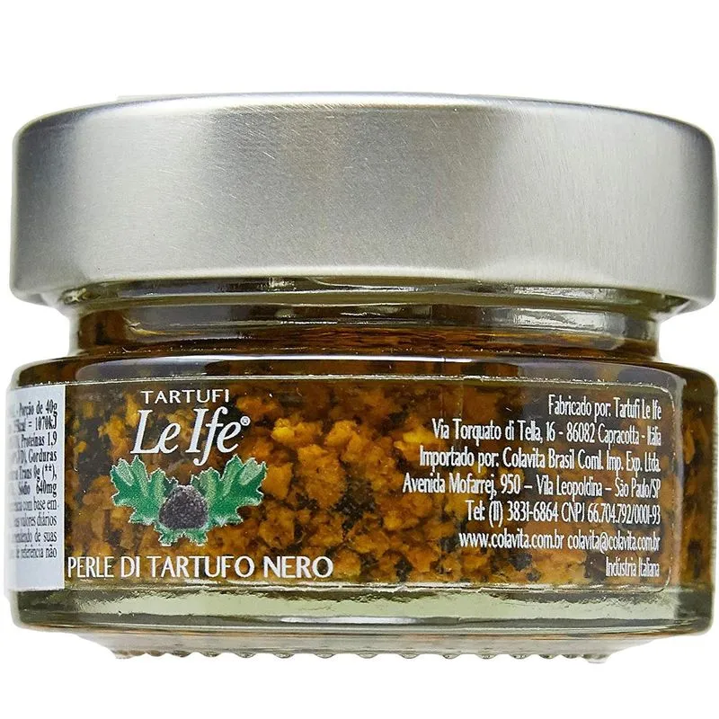 Perolas De Tartufo Negro Le Ife 40g