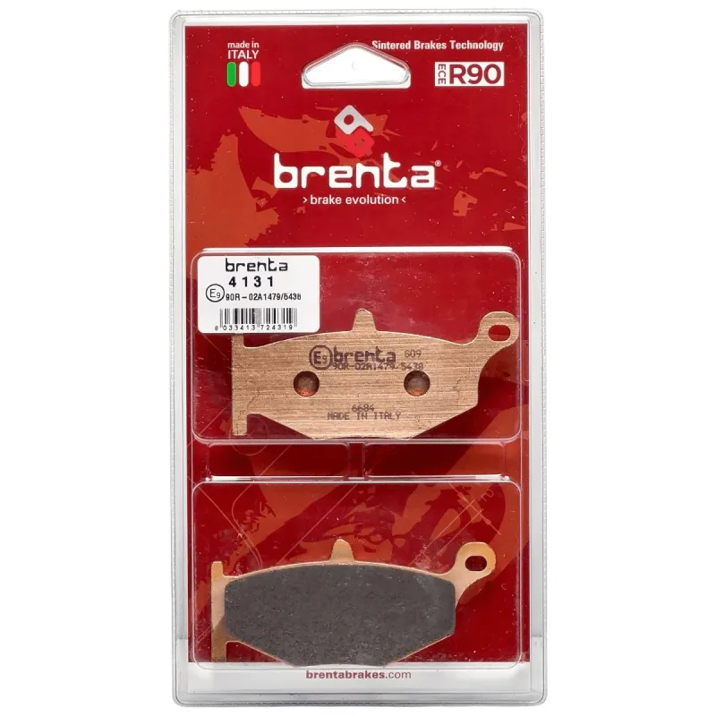 PASTILHA DE FREIO BRENTA ITALIANA SINTERIZADA FT 4131.419 GSXR 750/1000
