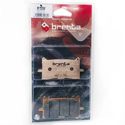 PASTILHA DE FREIO BRENTA ITALIANA SINTERIZADA FT 4176.679 CB650R CBR 650R AFRICA TWIN