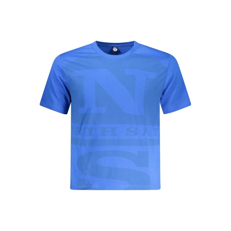 North Sails Blue Cotton Men's T-Shirt M