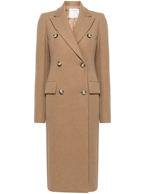 Sport Max Wool Double Breasted Coat 44