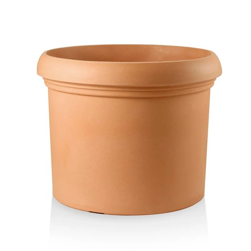 Vaso tondo "Classic Vicenza" per fiori e piante da giardino 45 cm / Anticato